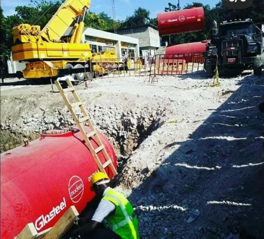 Nueva estación Haití — Desarrollo de infraestructura